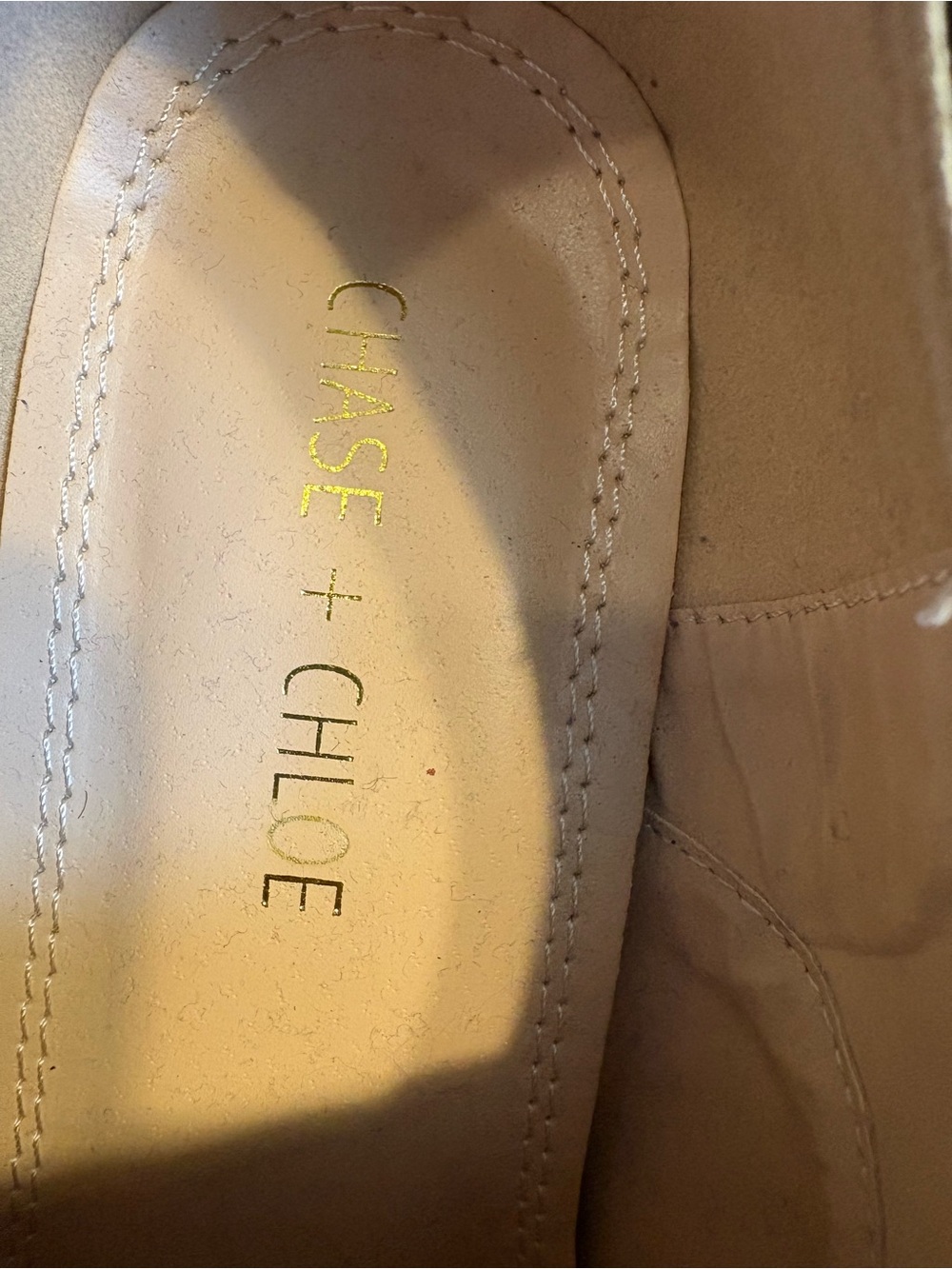 Chase + Chloe Black Vintage Wingtip Oxford Ribbon cone heels Size 10 fit smaller - Picture 15 of 15